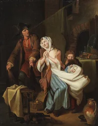 Disturbed Family Idyll in the Nursery